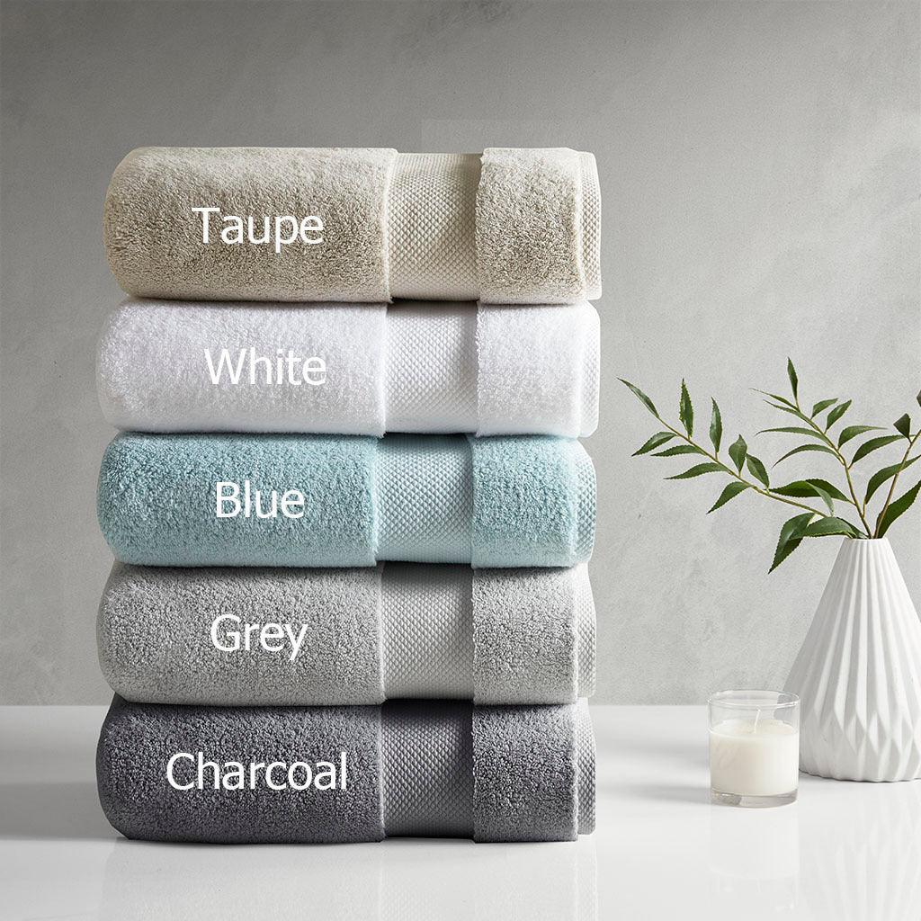 Splendor Bath Towel Charcoal Olliix.com