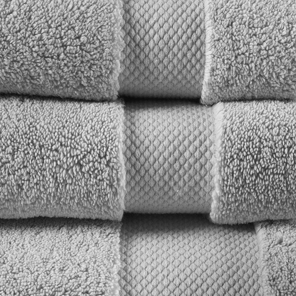 Splendor Bath Towel Grey Olliix.com