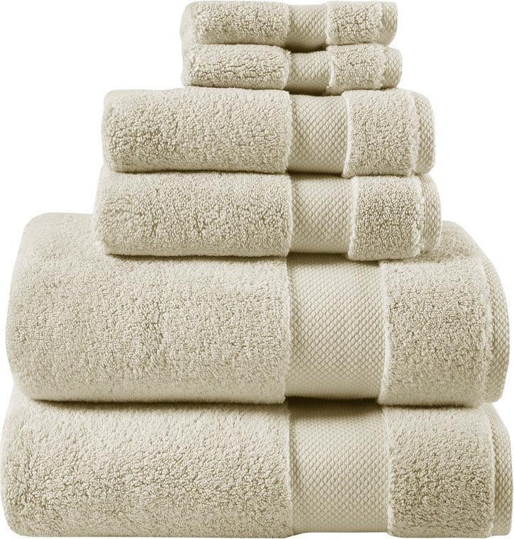 Splendor Bath Towel Taupe Olliix.com