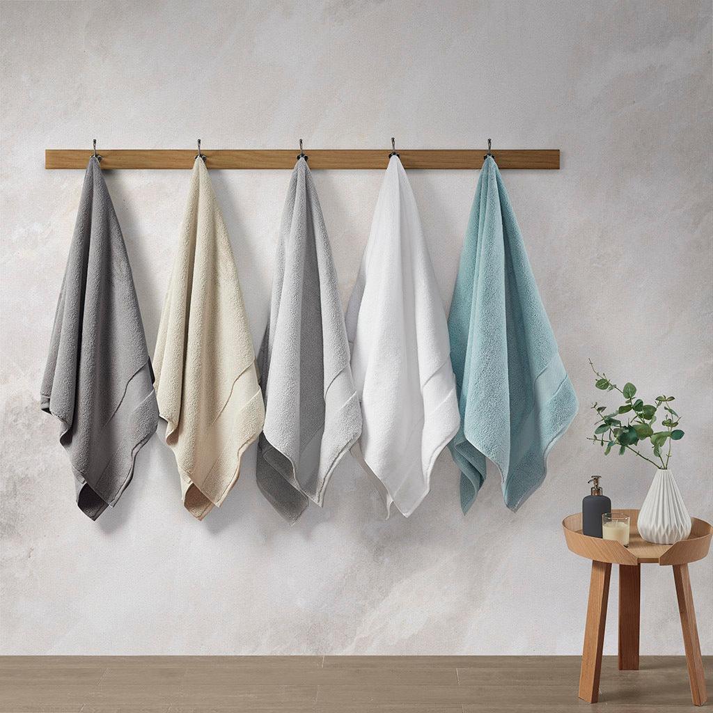 Splendor Bath Towel Taupe Olliix.com