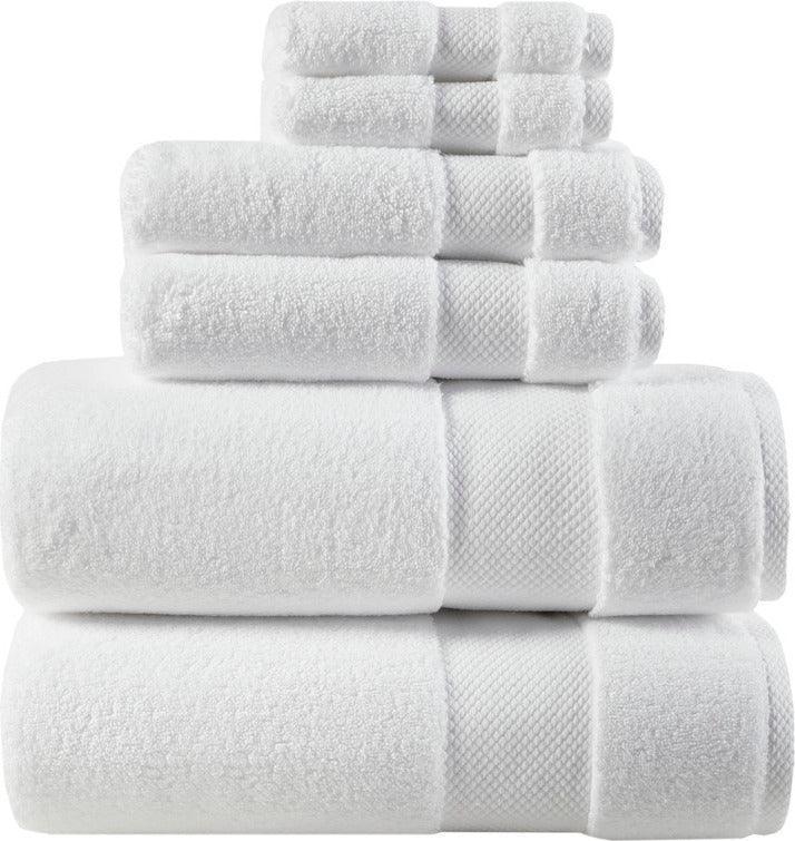 Splendor Bath Towel White Olliix.com