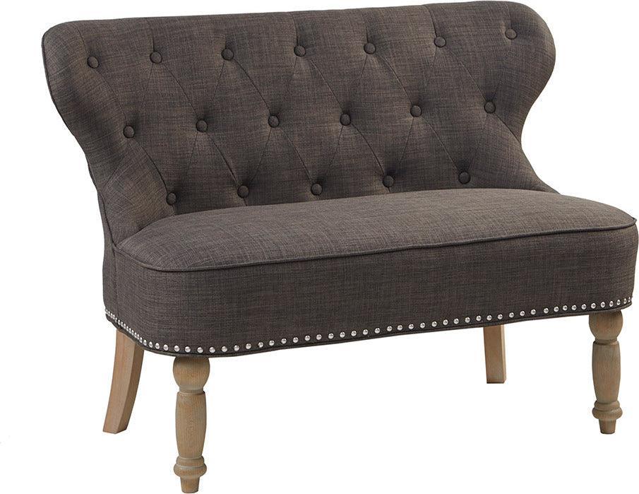 Stanford Settee Charcoal Olliix.com