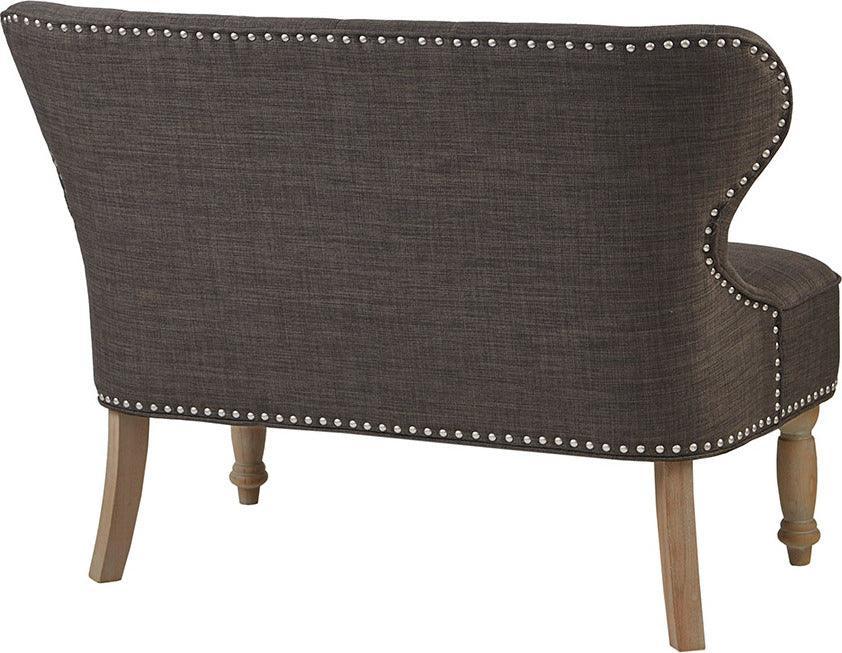 Stanford Settee Charcoal Olliix.com