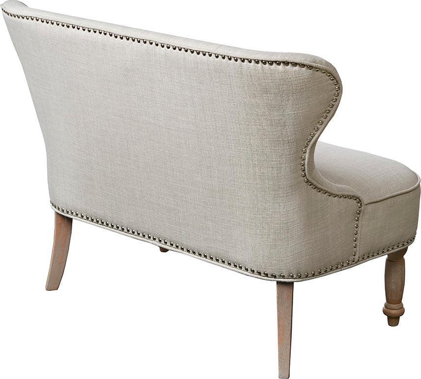 Stanford Settee Taupe Olliix.com