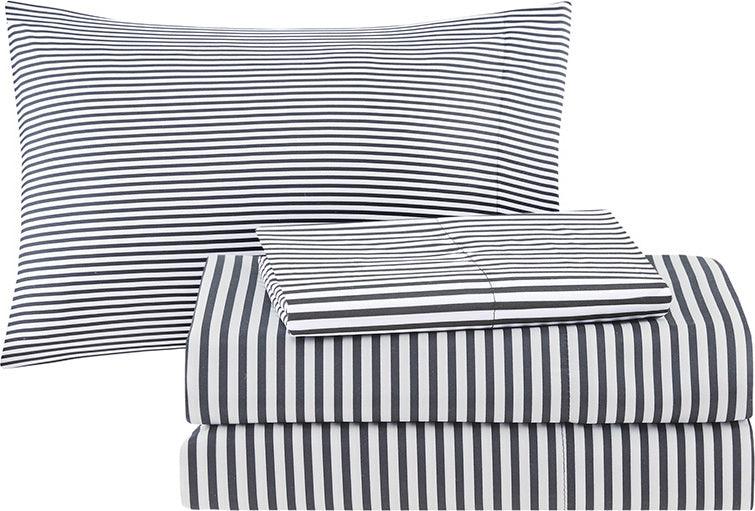 Starry Full Night Complete Bed and Sheet Set Charcoal Olliix.com