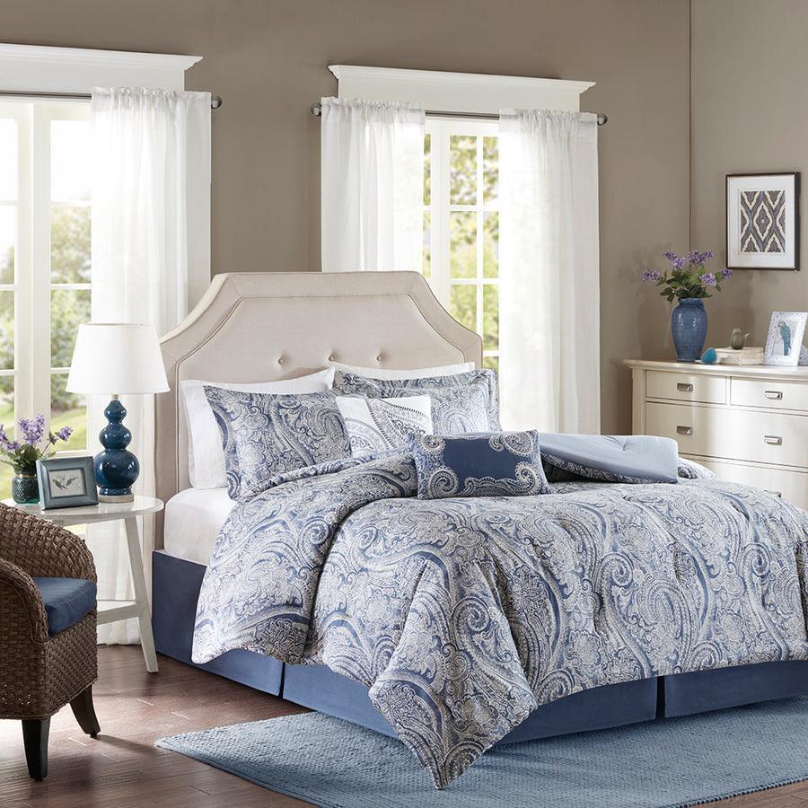 Stella Casual 6 Piece Comforter Set Multi Cal King Olliix.com