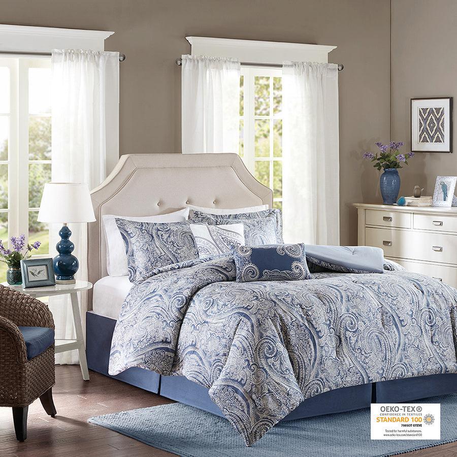 Stella Casual 6 Piece Comforter Set Multi Cal King Olliix.com