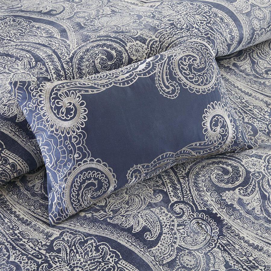 Stella Casual 6 Piece Comforter Set Multi Cal King Olliix.com