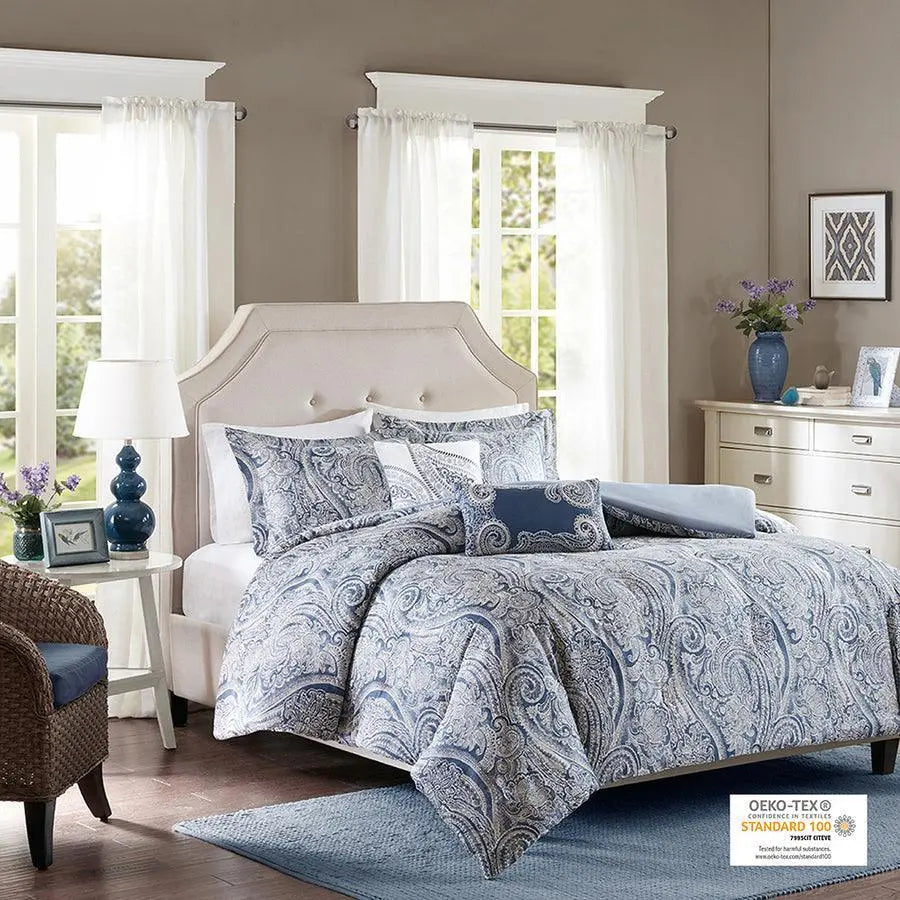 Stella King 5 Piece Duvet Set Multicolor Olliix.com