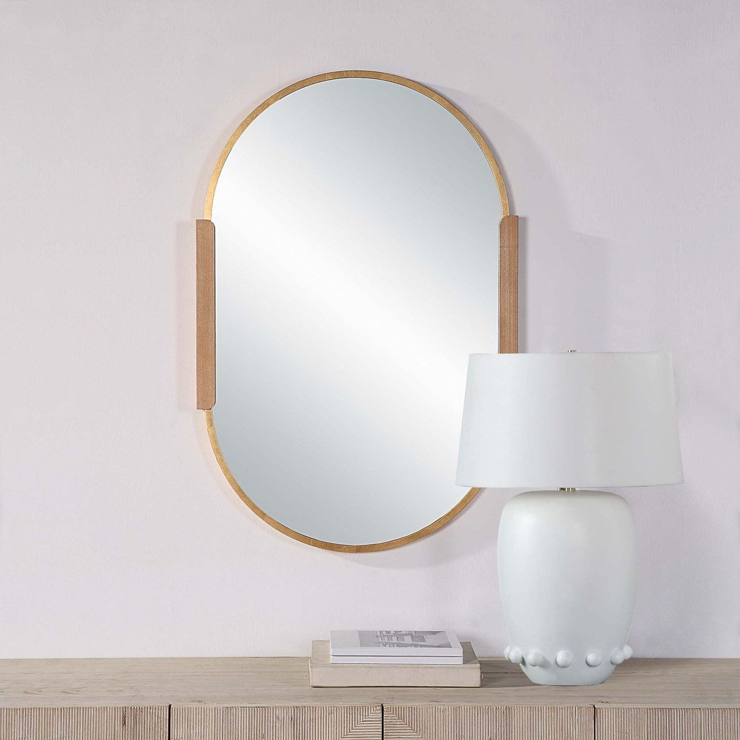 RenWil Kerianne Oval Mirror Only for Renwil Brand (collaboration with Leclair Decor) RenWil