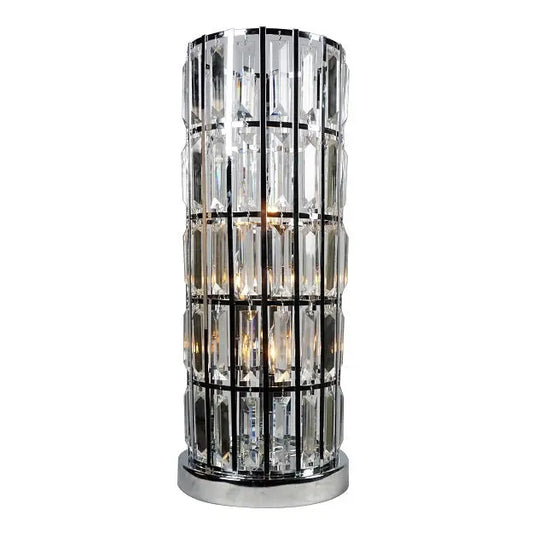 Column Nickel Table Lamp Crown Mark