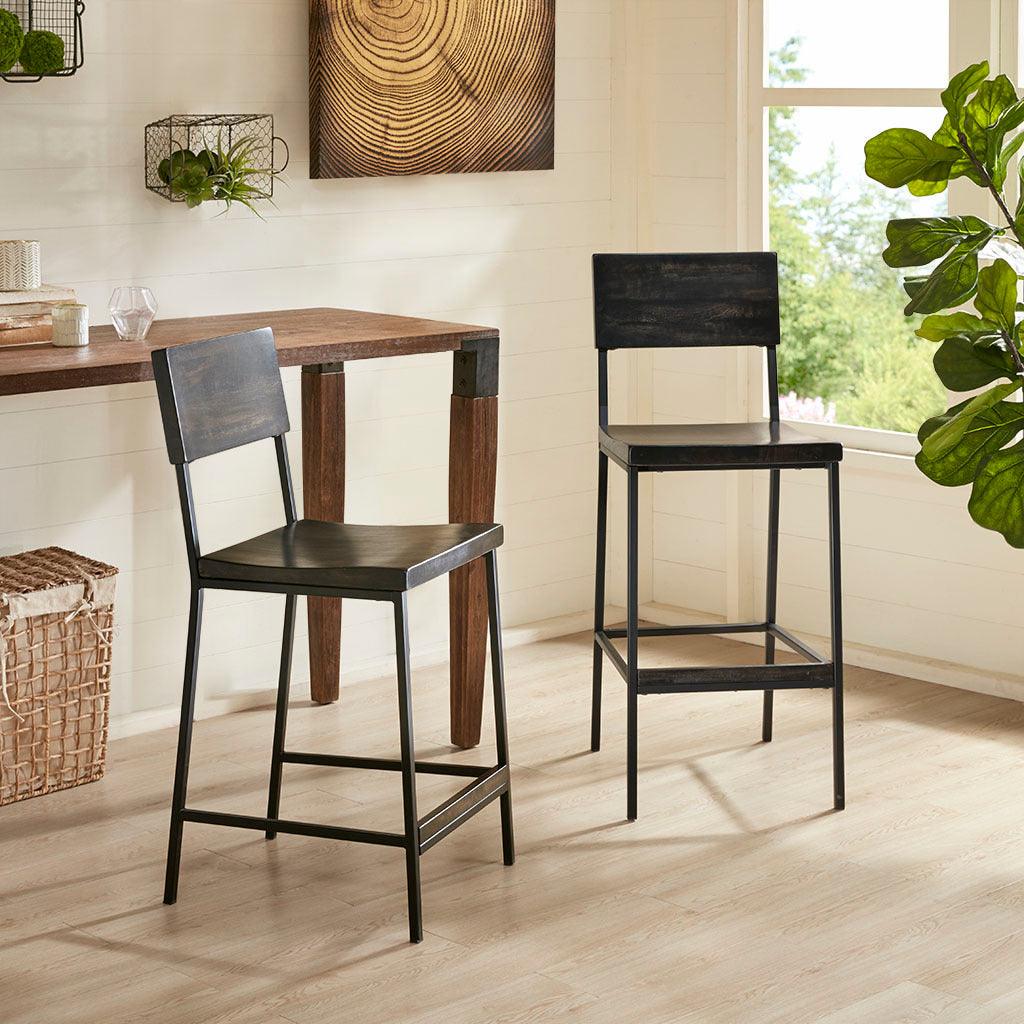 Tacoma 24" Counter Stool Black Olliix.com