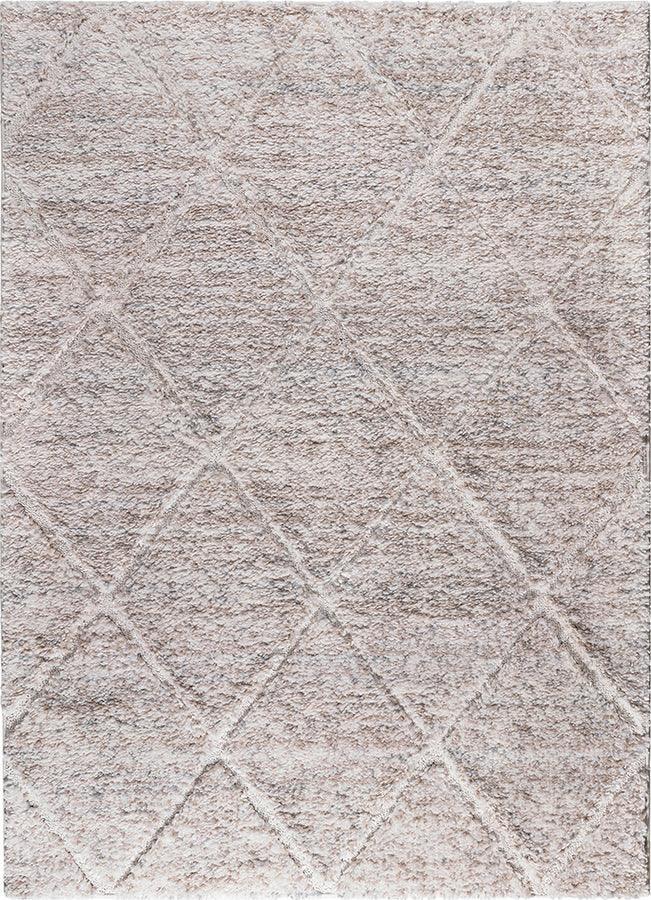 Talas Trellis Area Rug in Cream Cream MP35-8040 Olliix.com