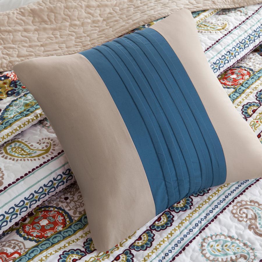 Tamira Full/Queen Reversible Coverlet Set Multicolor Olliix.com