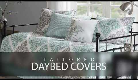 Tangiers Daybed 6 Piece Reversible Daybed Cover Set Blue Olliix.com