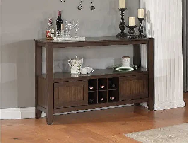 Tarin Brown Sideboard Crown Mark