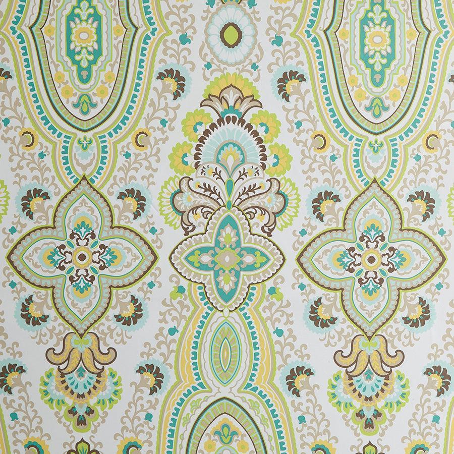 Tasia Shower Curtain Green Olliix.com