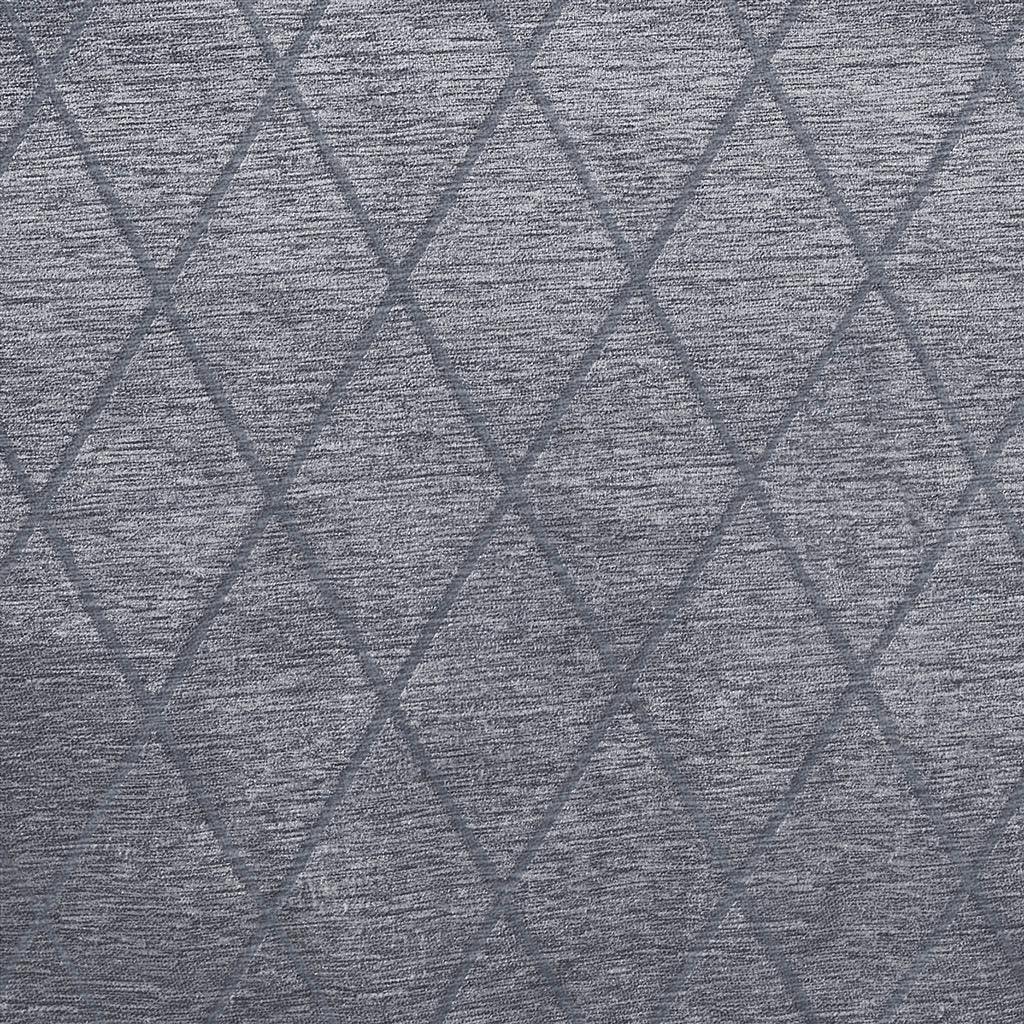 Taylor 84 H Diamond Jacquard Total Blackout Panel Charcoal Olliix.com