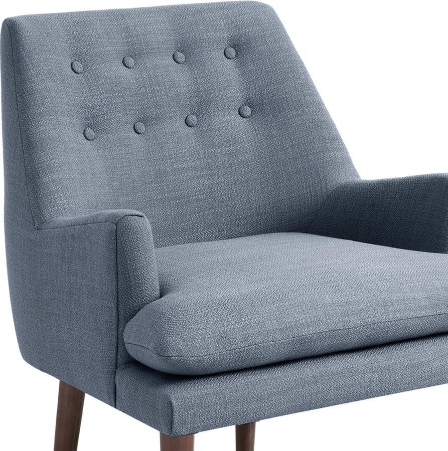 Taylor Mid-Century Accent Chair Blue Olliix.com