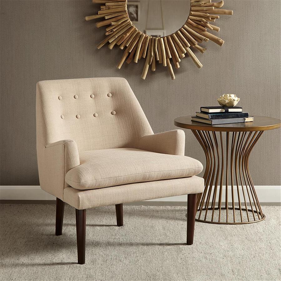 Taylor Mid-Century Accent Chair Sand Olliix.com