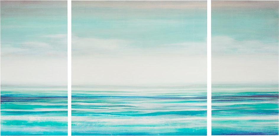 Teal Tides Gel Coat Canvas Blue Olliix.com