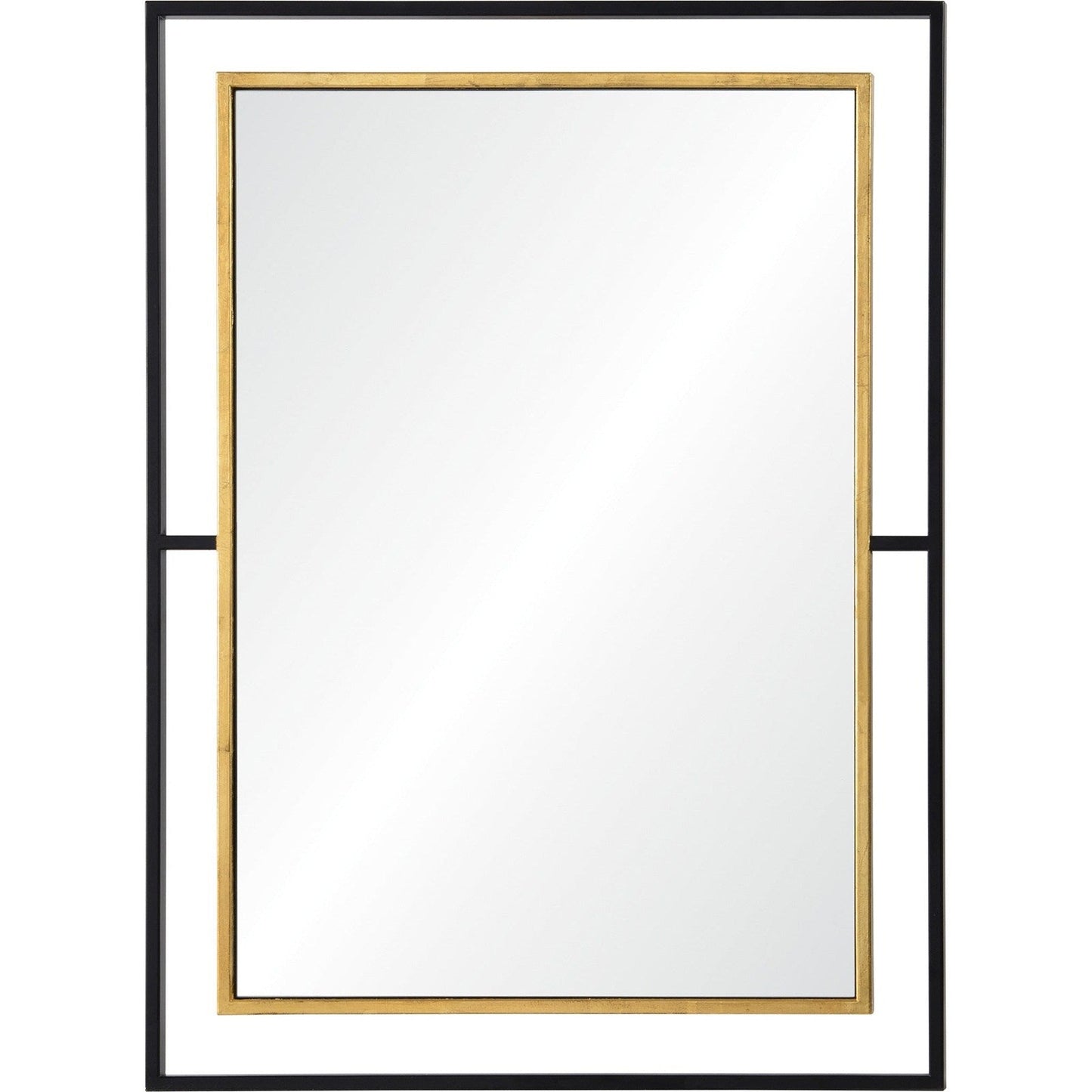 RenWil Gray Rectangle Mirror NDD21M244 RenWil