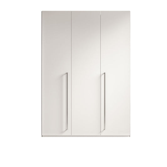 ESF Furniture - Treviso 3 Door Wardrobe in White - TREVISO3DOORW ESF Furniture