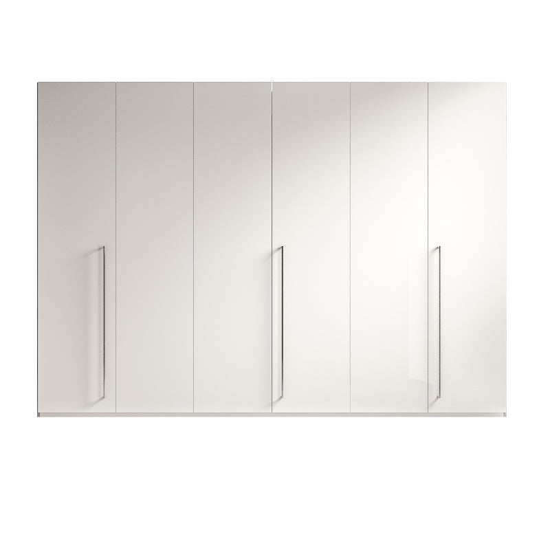 ESF Furniture - Treviso 6 Door Wardrobe in White - TREVISO6DOORW ESF Furniture