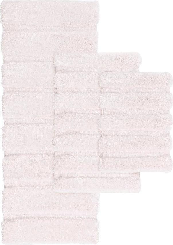 Tufted Pearl Channel 17" Bath Rug Blush Olliix.com