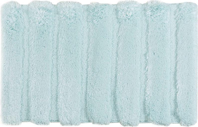 Tufted Pearl Channel 17" Bath Rug Seafoam Olliix.com