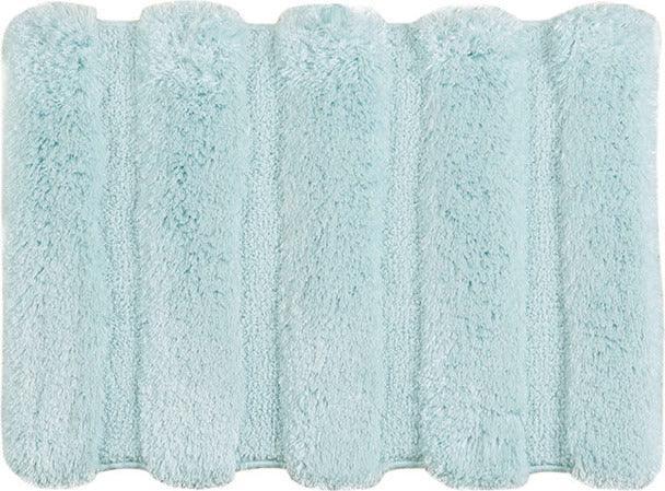 Tufted Pearl Channel 17" Bath Rug Seafoam Olliix.com