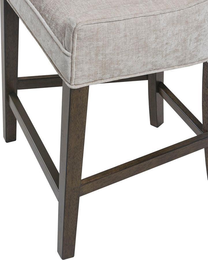 Ultra 25.5" Upholstered Counter Stool Cream Olliix.com