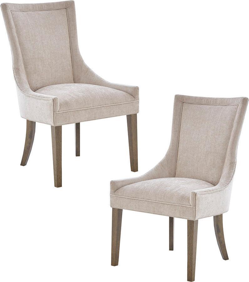 Ultra Dining Side Chair Cream (Set of 2) Olliix.com