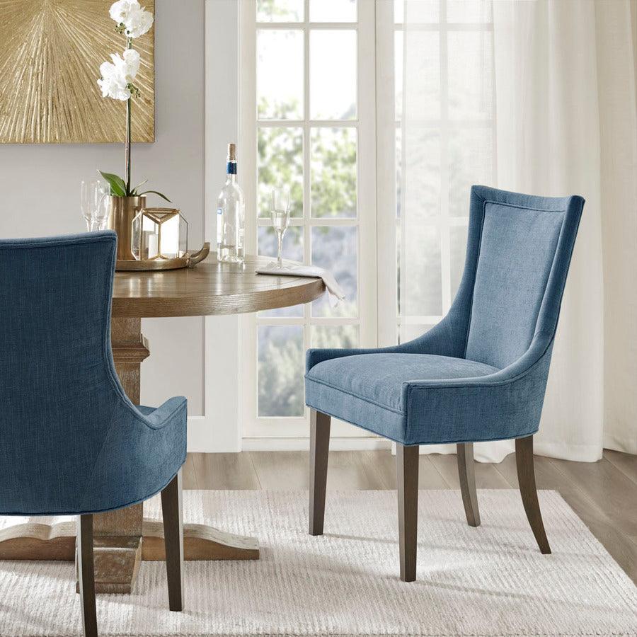 Ultra Dining Side Chair (set of 2) Blue Olliix.com