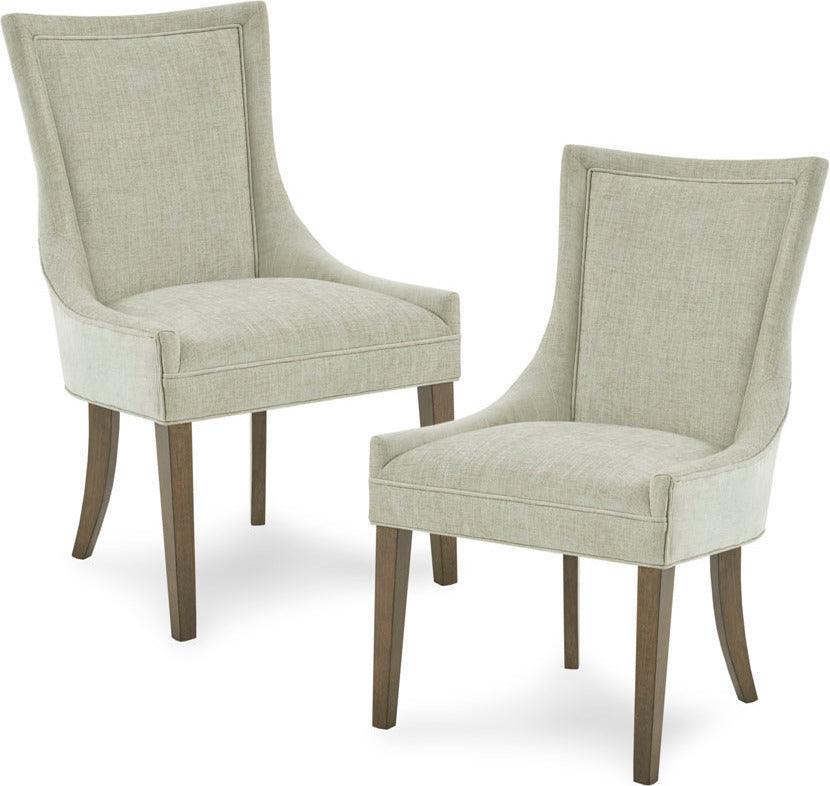 Ultra Dining Side Chair (Set of 2) Light Gray Multi Olliix.com