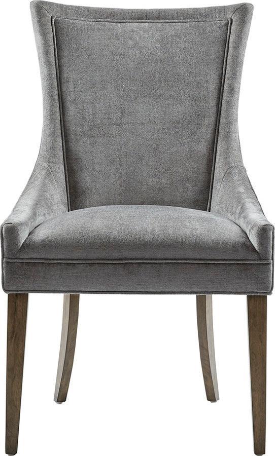 Ultra Traditional Dining Side Chair (set of 2) 23.25"W x 24.75"D x 39"H Dark Gray Olliix.com