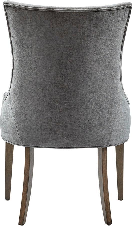 Ultra Traditional Dining Side Chair (set of 2) 23.25"W x 24.75"D x 39"H Dark Gray Olliix.com