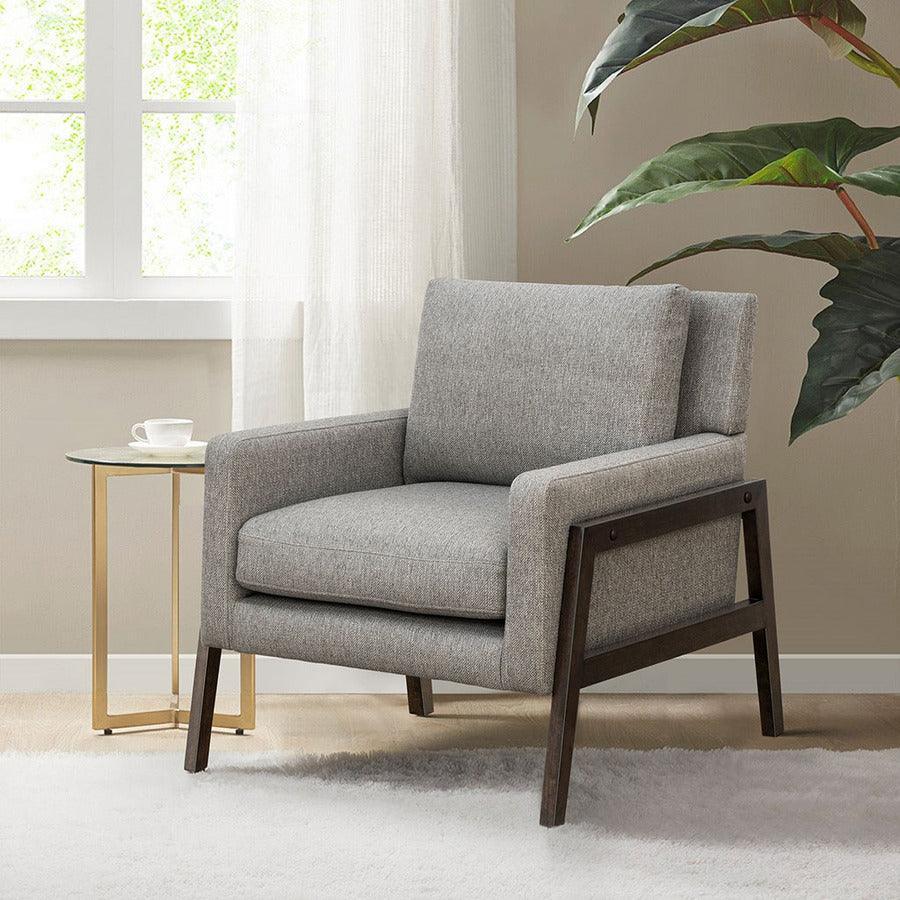 Upholstered Accent Chair Gray II100-0492 Olliix.com