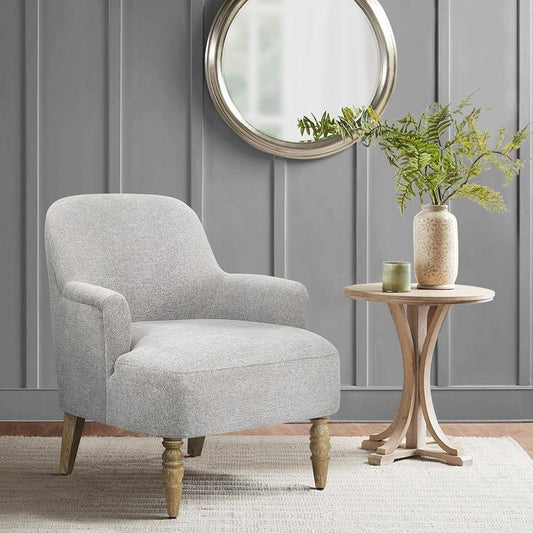 Upholstered Accent Chair Light Grey MT100-1183 Olliix.com