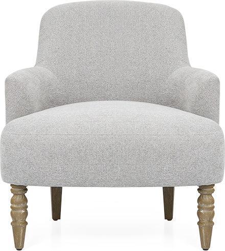 Upholstered Accent Chair Light Grey MT100-1183 Olliix.com