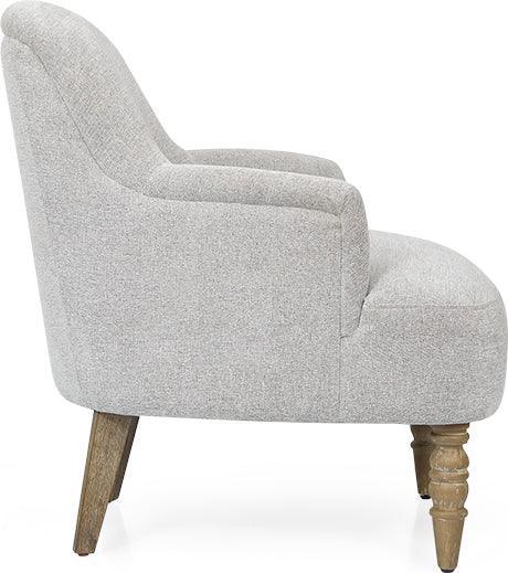 Upholstered Accent Chair Light Grey MT100-1183 Olliix.com