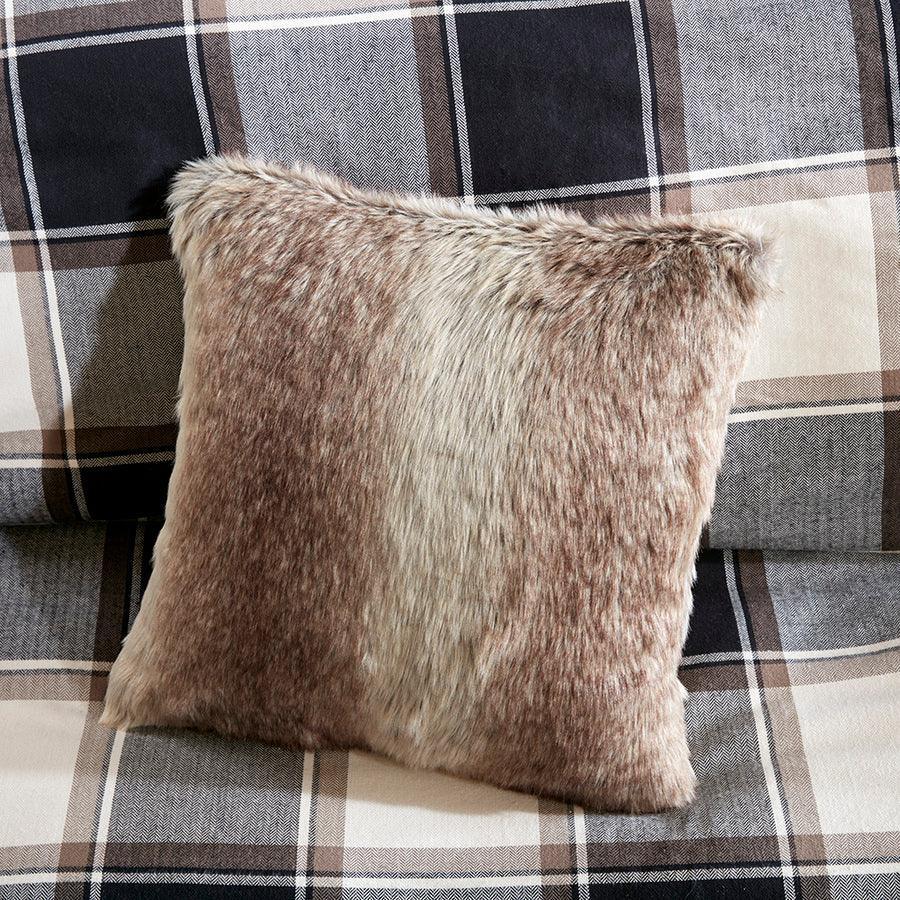 Urban Cabin Cotton Jacquard Comforter Set Brown King Olliix.com