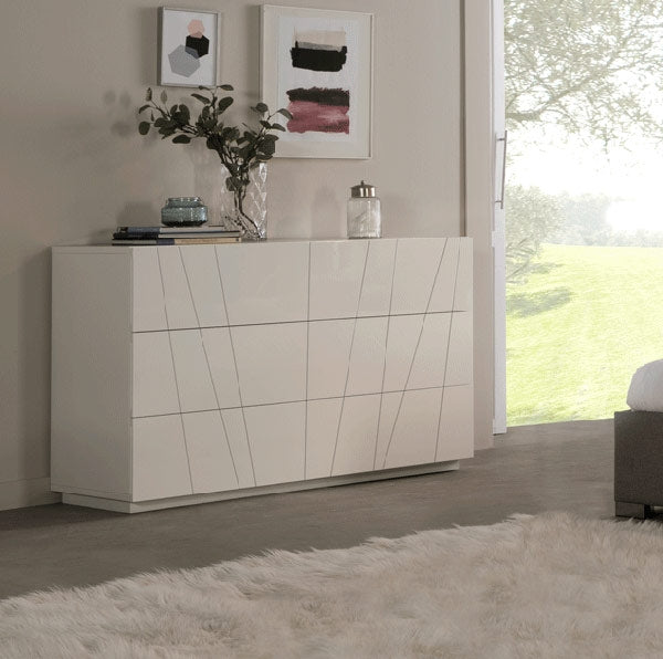 ESF Furniture - Veronica Single Dresser White - C137 ESF Furniture