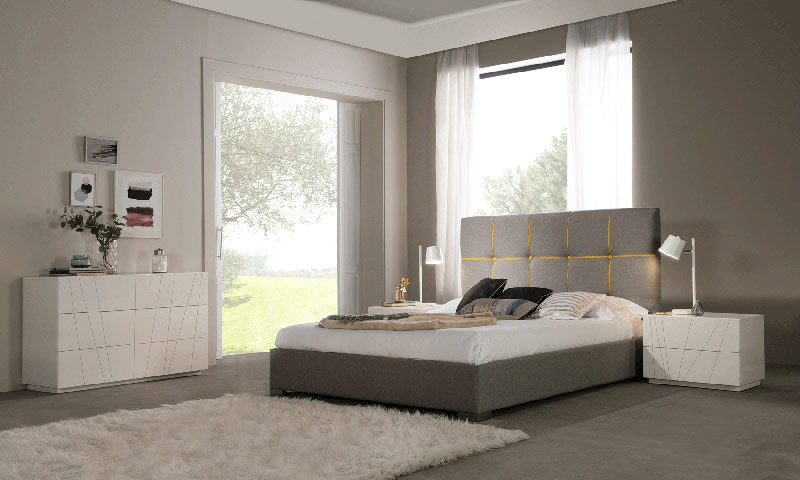 ESF Furniture - Veronica 3 Piece Queen Storage Bedroom Set - Veronica-Q-3SET ESF Furniture