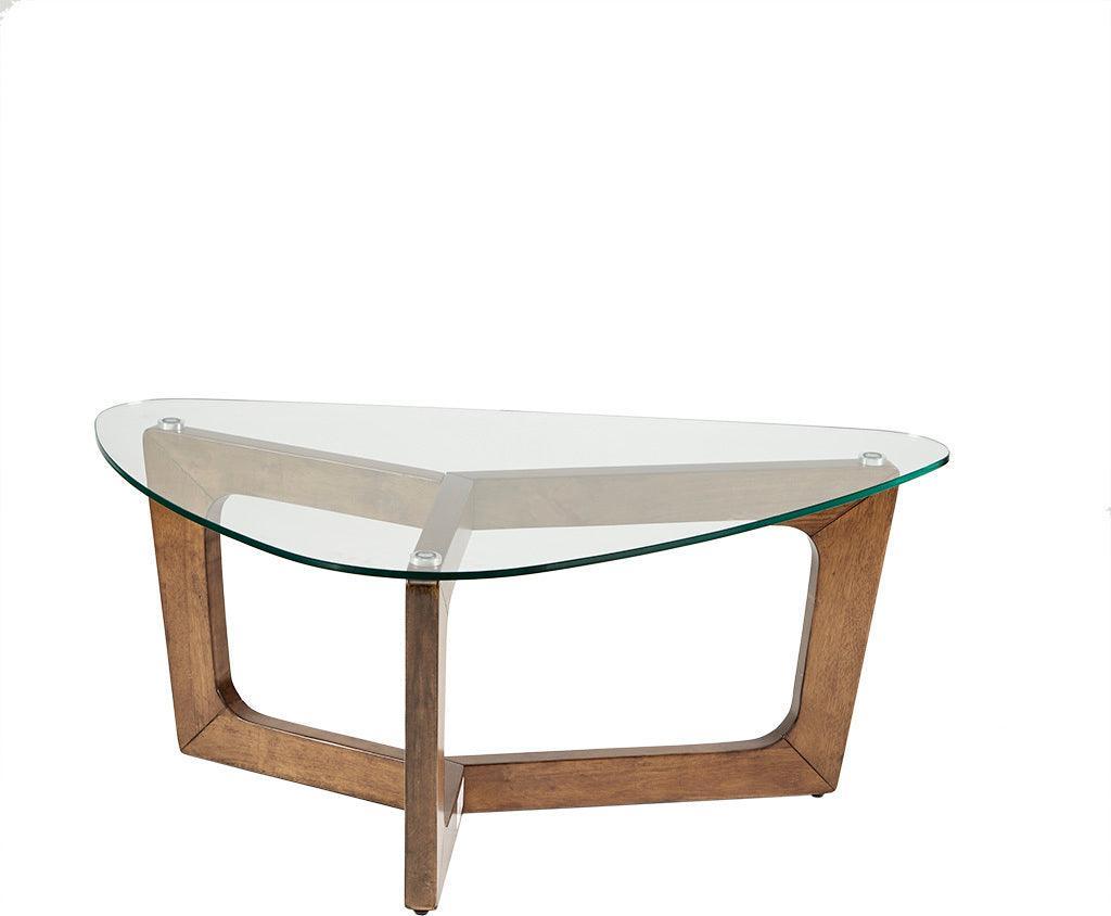 Walker Coffee Table Brown Olliix.com