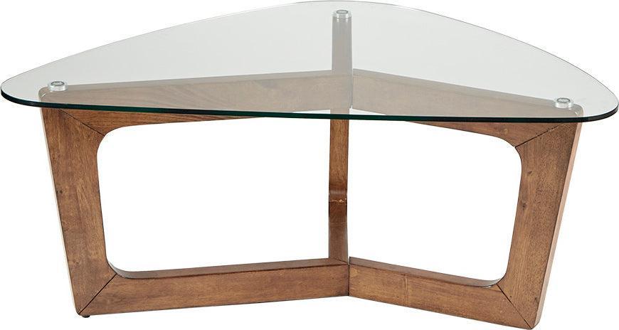 Walker Coffee Table Brown Olliix.com