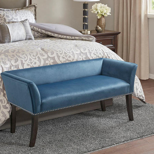 Welburn Accent Bench Blue Olliix.com