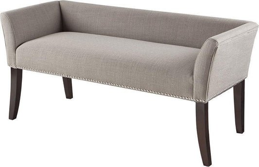 Welburn Accent Bench Gray Olliix.com