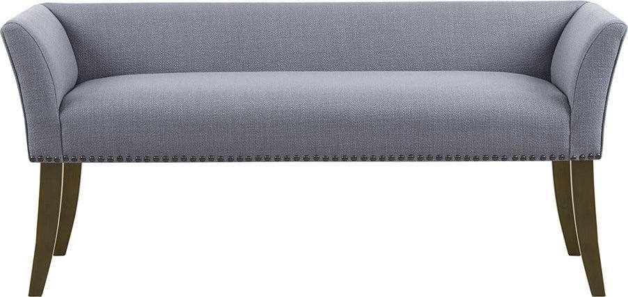 Welburn Accent Bench Slate Blue Olliix.com