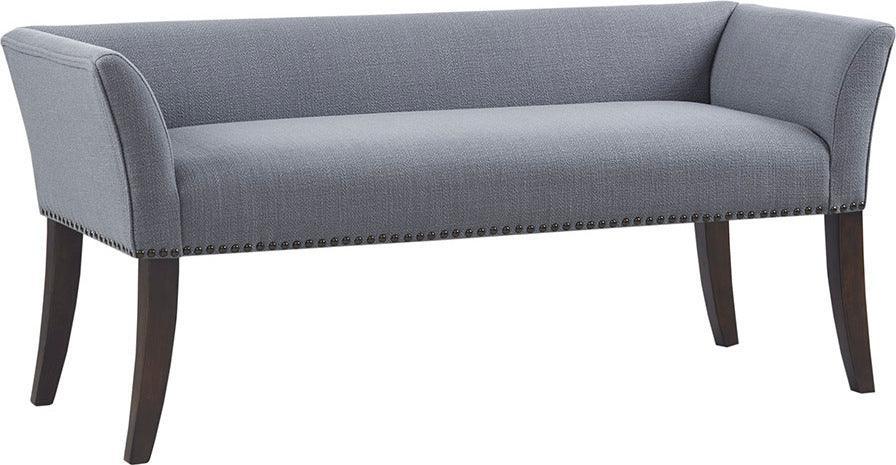 Welburn Accent Bench Slate Blue Olliix.com